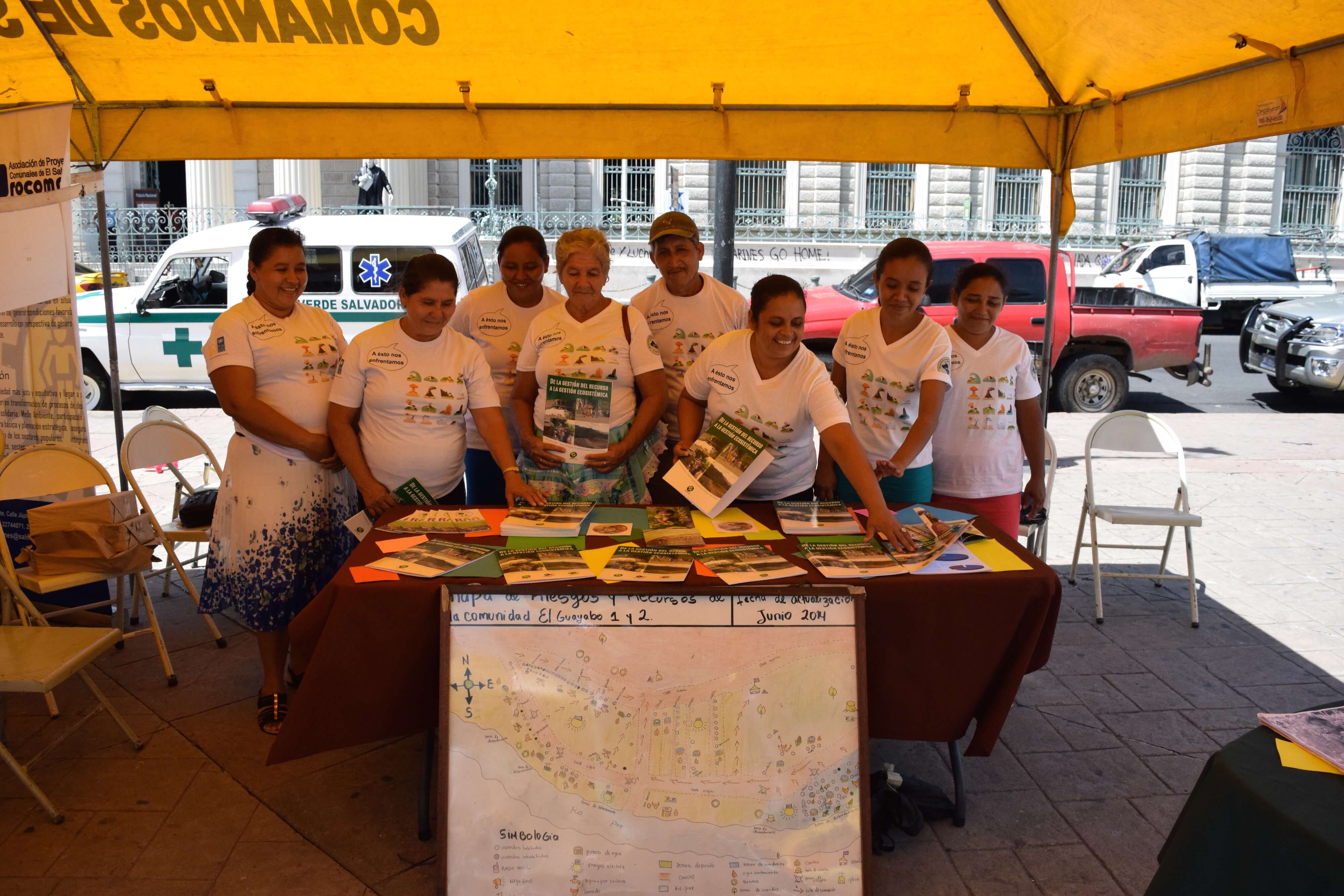 Feria Por la Reducción de Riesgo a Desastres en El Salvador