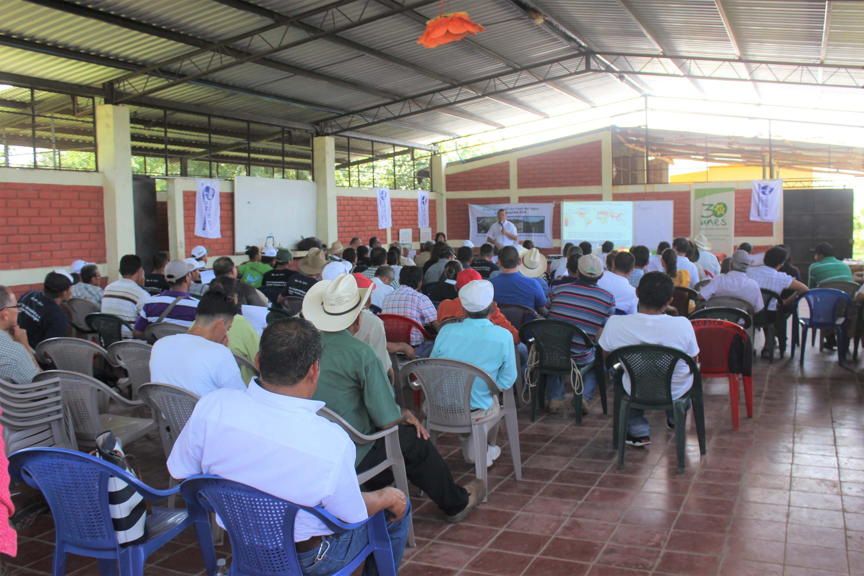 Foro sobre derecho humano al agua y sustentabilidad de los ecosistemas en Ahuachapán Sur