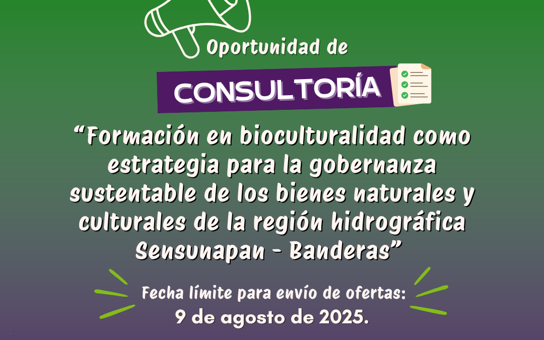 TdR: Formación en bioculturalidad